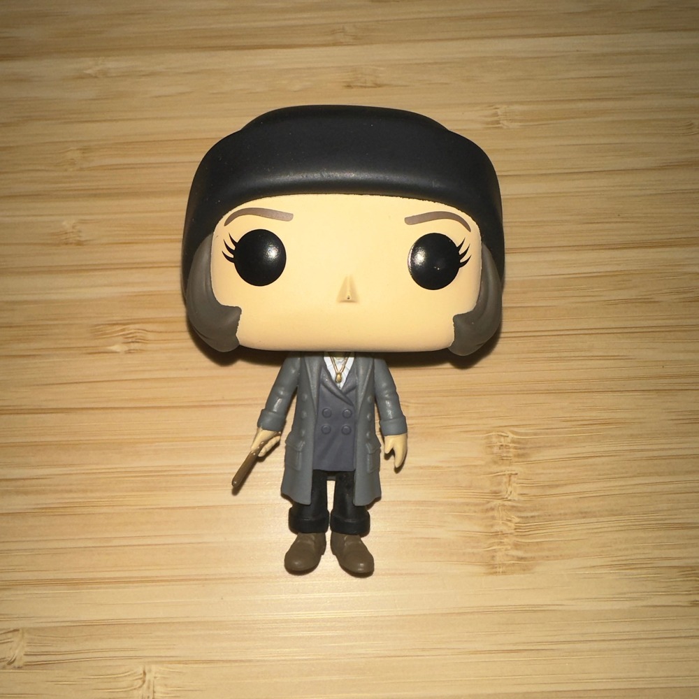 Funko Pop Tina Goldstein Fantastic Beasts 04 Vinyl Figure Grey Coat Wand 2016